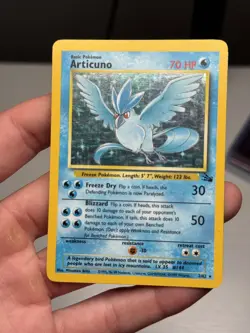 Articuno 2/62 Fossil Holo Pokemon TCG - Image 1