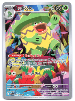 Pokemon TCG Ludicolo 095/094 Phantasmal Flames Playset NM - Image 1