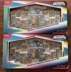 Pokemon Lucario Ex Tyranitar Ex Premium Collection Prismatic Evolution Lot of 2 - Image 1