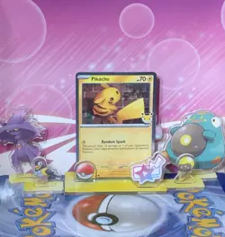 Pikachu 051/162 2026 Pokemon Day Cosmos Holo Promo With Coin Nm-Mt - Image 1