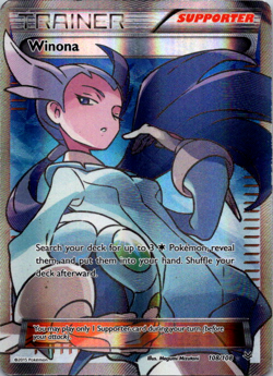 Winona - 108/108 - Full Art Ultra Rare Pokemon Roaring Skies - Image 1