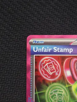 Pokemon TCG Unfair Stamp 165/167 Twilight Masquerade Ace NM - Image 2