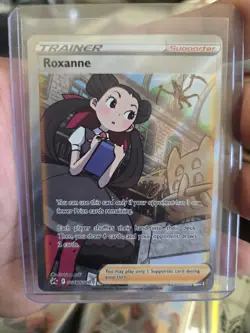 2023 Pokemon SWSH Roxanne Crown Zenith Full Art Trainer #GG66/GG70 - Image 1