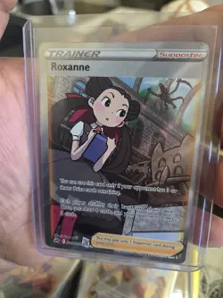 2023 Pokemon SWSH Roxanne Crown Zenith Full Art Trainer #GG66/GG70 - Image 2