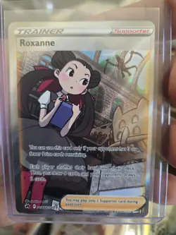 2023 Pokemon SWSH Roxanne Crown Zenith Full Art Trainer #GG66/GG70 - Image 3
