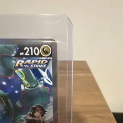 Pokemon Rayquaza V Alternate Full Art Holo Ultra Rare 194/203 Evolving Skies - Image 4
