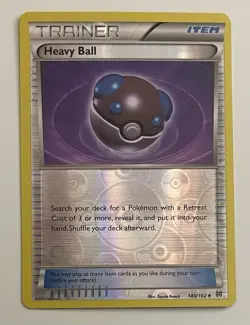 Heavy Ball 140/162 Pokemon TCG XY Breakthrough Reverse Holo LP - Image 1