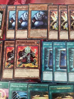 Complete X-Saber Edison Yugioh Deck with Extra, Staples, Higher Rarity - Image 3