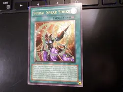 PT12 YUGIOH SPIRAL SPEAR STRIKE FET-EN043 1ST EDITION ULTIMATE RARE NM/M - Image 1
