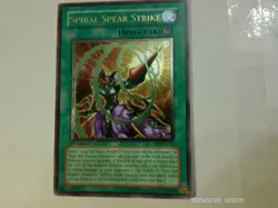 PT12 YUGIOH SPIRAL SPEAR STRIKE FET-EN043 1ST EDITION ULTIMATE RARE NM/M - Image 2