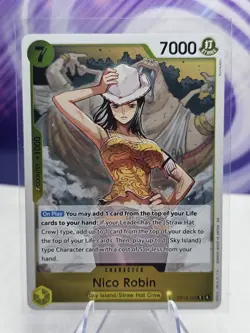 Nico Robin OP15-109 R Adventure on KAMI's Island ONE PIECE Card NM - Image 1