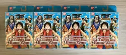 Lot 4 Deck A+B+C+D One Piece Card Game Storm Bandai Ita - Image 1