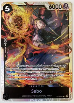 One Piece TCG PRB-02: Sabo OP04-083 - SR - Image 1