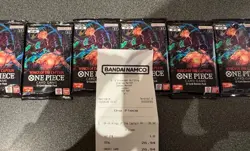 6X Booster Pack Bundle - One Piece - OP06 Wings of the Captain - New & Sealed - Image 1