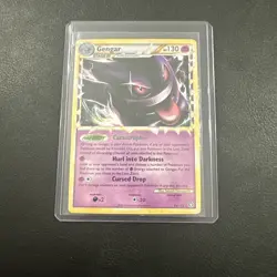 Pokemon TCG Triumphant Gengar Trading Card 94/102 Prime Ultra Rare - Image 1