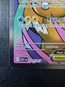Pokemon TCG Mega Dragonite EX - Ascended Heroes ASC 271/217 Holo Rare Near Mint - Image 5