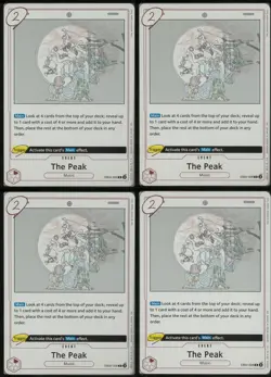 The Peak EB02-008 R One Piece TCG Playset x4 | NM | Fast Shipping - Image 1