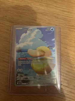 Pokemon TCG Psyduck 226/227 English Pokemon card full art holo - Image 1