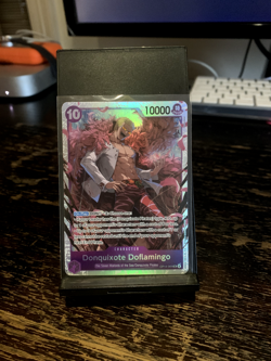 One Piece TCG OP 14 - Donquixote Doflamingo - OP14-069 SR - NM -English - Image 1
