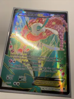 Pokemon TCG Florges EX Full Art Card 116/119 Phantom Forces Near Mint Holo Rare - Image 3