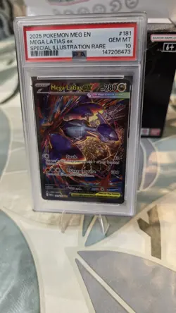 Pokemon TCG Mega Latias EX Sir 181/132 Mega Evolutions PSA 10 Gem Mint - Image 2