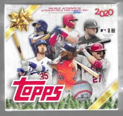 2020 TOPPS HOLIDAY FACTORY SEALED MLB MEGA BOX WALMART EXCLUSIVE - Image 1