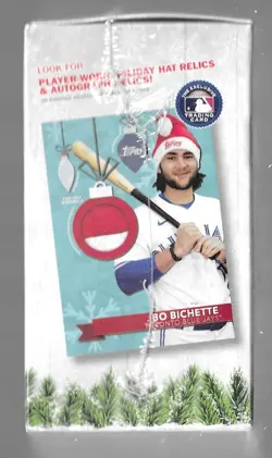 2020 TOPPS HOLIDAY FACTORY SEALED MLB MEGA BOX WALMART EXCLUSIVE - Image 3