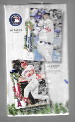 2020 TOPPS HOLIDAY FACTORY SEALED MLB MEGA BOX WALMART EXCLUSIVE - Image 4