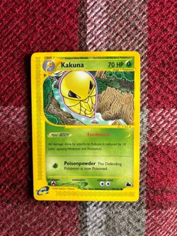 Kakuna 70/144 Skyridge Common Non-Holo Near Mint Pokemon TCG Card - Image 1
