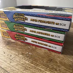Pokemon TCG Ascended Heroes EX Box Set (Set Of 3) New Sealed - Image 1