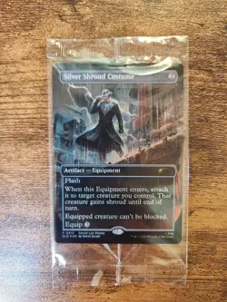 Magic The Gathering x Secret Lair Fallout Silver Shroud Costume Foil Edition - Image 1