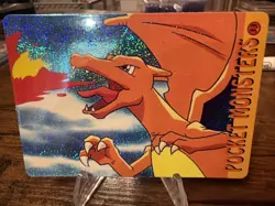 Charizard Holo Pokemon Vintage Pocket Monsters Vending Prism Sticker 33 - Image 1