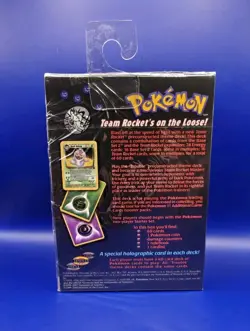 Pokemon TCG Team Rocket Trouble Theme Deck Jessie & James WOTC 1999 New Sealed - Image 5