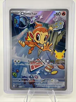 👀 Pokemon First Partner Illustration Series 1 Squirtle Piplup Chimchar NM Promo - Image 4