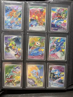 Pokemon first partner illustration collection series 1 Lot of 9 of 9 - Image 1
