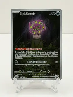 🔥Pokemon TCG-Spiritomb-148/132-Me01: Mega Evolution-Illustration-Holo-M/NM!🔥 - Image 1