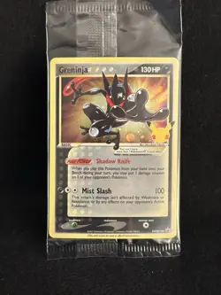 SEALED Greninja Gold Star SWSH144 Pokemon Celebrations - Image 1