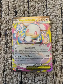 Pokemon Mega Audino ex 172/217 ASC Ascended Heroes NM - Image 1