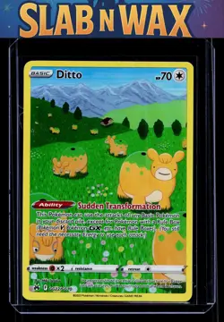 Pokemon tcg Crown Zenith: Galarian Gallery Ditto #GG22/GG70 - Image 1