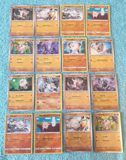 MANKEY, PRIMEAPE, & ANNIHILAPE BUNDLE OF POKEMON CARDS - Image 1