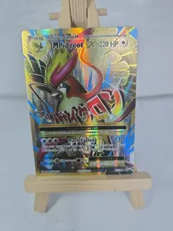 Pokemon TCG M Pidgeot EX Full Art 105/108 XY Evolutions - Image 1