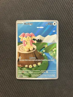 Pokemon TCG Audino 151/086! English NM Condition! See Description! - Image 1