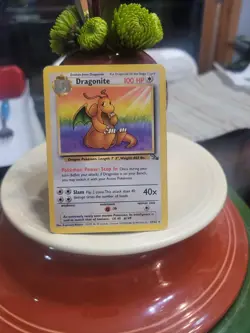 Pokemon TCG Dragonite Fossil 19 /62 - Image 1