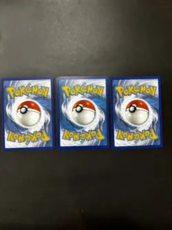 Pokemon TCG Paldean Fates - Hoppip, Skiploom, Jumpluff Shiny Holo Rares - NM LOT - Image 2