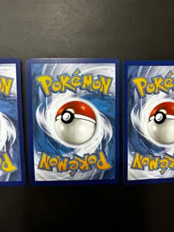 Pokemon TCG Paldean Fates - Hoppip, Skiploom, Jumpluff Shiny Holo Rares - NM LOT - Image 4