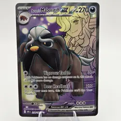 Arven's Mabosstiff ex 218/182 - Sv10: Destined Rivals Pokemon TCG - NM - Image 1