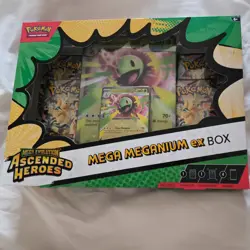 Pokemon TCG: Mega Evolution Ascended Heroes - Mega Meganium Ex Box - Image 1