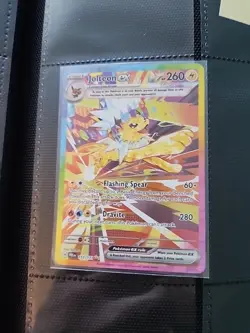 Pokemon Jolteon ex 153/131 Sv: Prismatic Evolutions Full Art Holo - Image 4