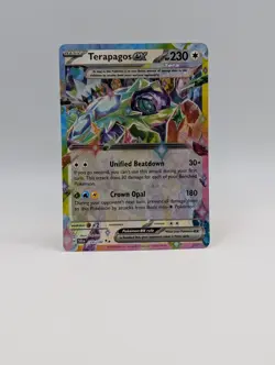 Terapagos ex 128/142 Sv07 - Pokemon Stellar Crown - Near Mint Holo Ultra Rare - Image 1