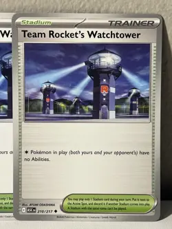 4x Team Rocket's Watchtower 210/217 ME: Ascended Heroes (ASC) Pokemon Playset x4 - Image 2